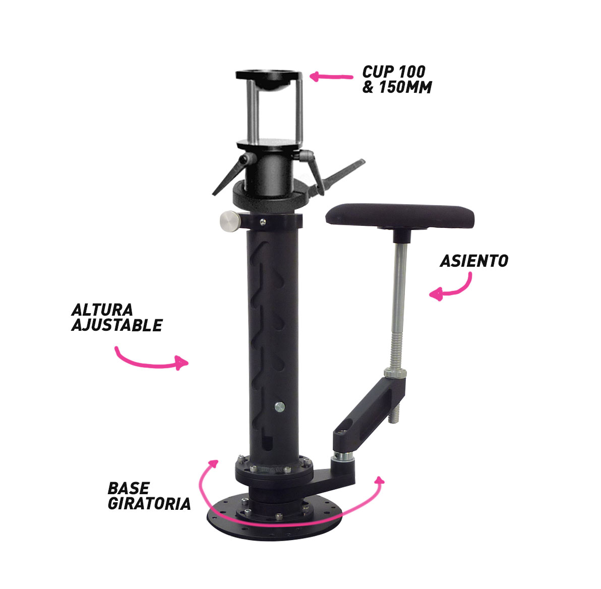 Asiento giratorio dolly rubik rental