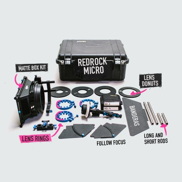kit dslr redrock micro rubik rental