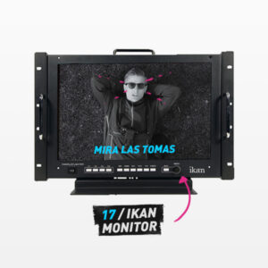 Monitor de campo Ikan 17”