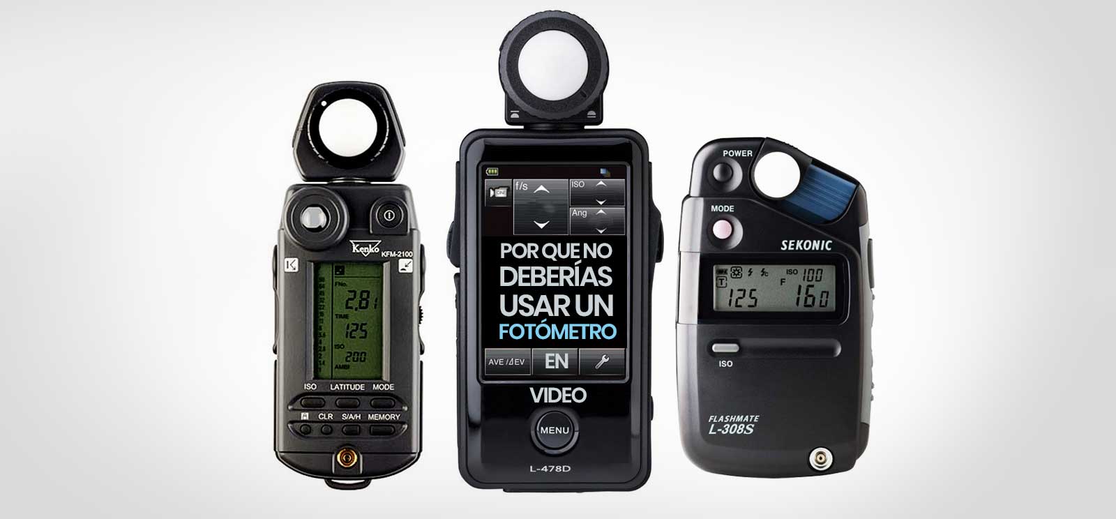 El fotómetro para cine