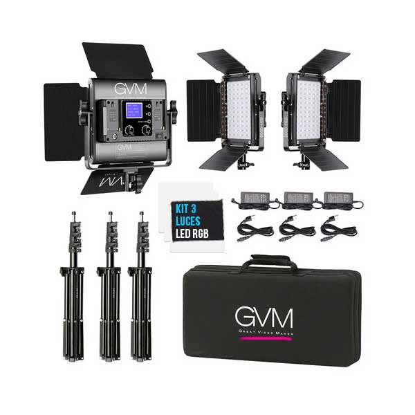 Kit de Luces Led RGB GVM 800D - Imagen 2