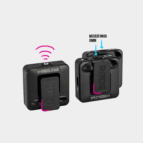 Micrófono Inalámbrico Rode Go II - Imagen 2